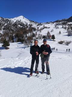 Roberto P. sullo Sfondo Monte Corbioun